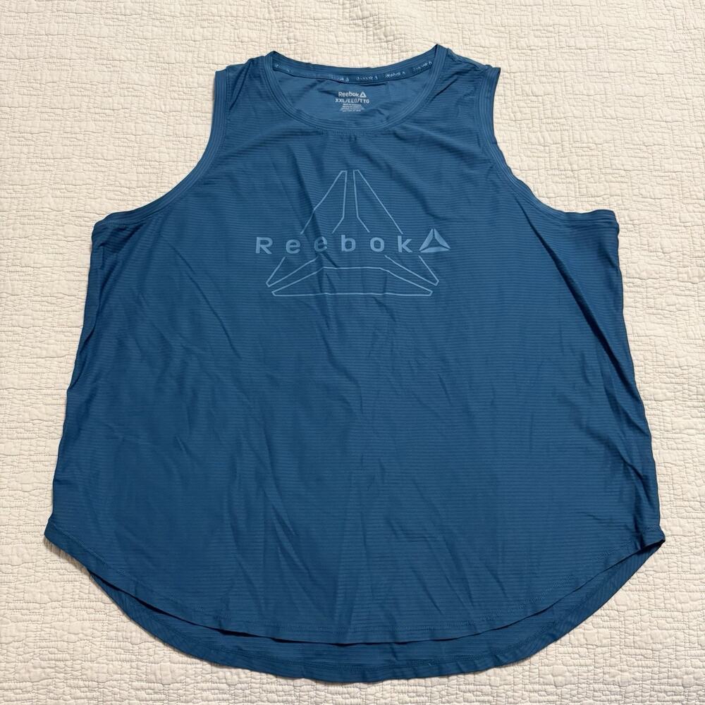 Reebok Women's Reflex Graphic Moisture Wicking Gym Tank Top XXL